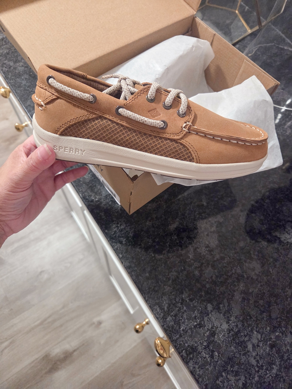 Boy's Sperry Gamefish Jr. Boat Shoe